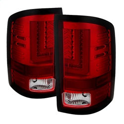 ( Spyder ) - LED Tail Lights - Red Clear