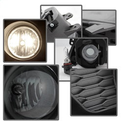 ( Spyder ) - OEM Style Fog Lights W/Switch- Smoke