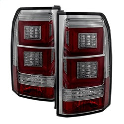 ( Spyder ) - Light Bar LED Tail Lights - Smoke