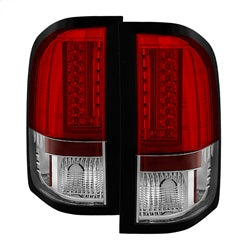 ( Spyder ) - Version 2 LED Tail Lights - Red Clear