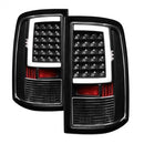 ( xTune ) - Light Bar LED Tail Lights - Incandescent Model only - Black