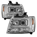 ( Spyder ) - Light Bar DRL - Chrome