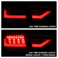 ( Spyder ) - LED Tail Lights - LED Model Only - Red Clear