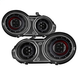 ( Spyder ) - LED Tail Lights - Black