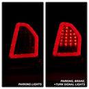 ( Spyder ) - Version 2 Light Bar LED Tail Lights - Red Clear
