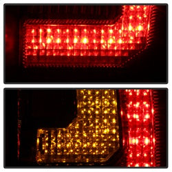 ( Spyder ) - Version 2 - Light Bar LED Tail Lights - Black Smoke