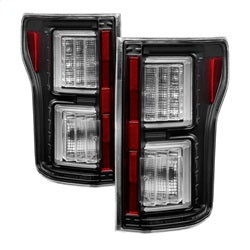 ( Spyder ) - Light Bar LED Tail Lights - Black
