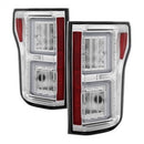 ( Spyder ) - Light Bar LED Tail Lights - Chrome