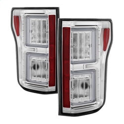 ( Spyder ) - Light Bar LED Tail Lights - Chrome