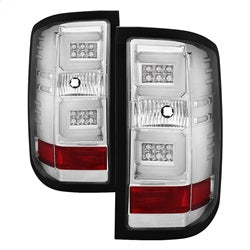 ( Spyder ) - Light Bar LED Tail Lights - Chrome