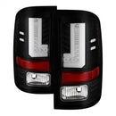 ( Spyder ) - Light Bar LED Tail Lights - Black