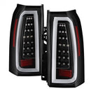 ( Spyder ) - light bar LED Tail Lights - Black