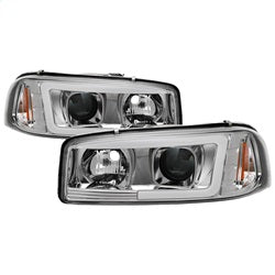 ( Spyder ) - Version 2 Projector Headlights - Light Bar DRL - Chrome