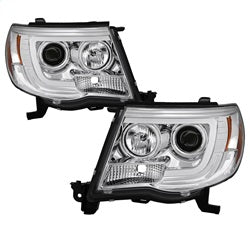 ( Spyder ) - Version 2 Projector Headlights - Light Bar DRL - Chrome