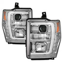 ( Spyder ) - Version 2 Projector Headlights - Light Bar DRL - Chrome