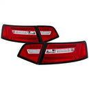 ( Spyder ) - LED Tail Lights - Red Clear