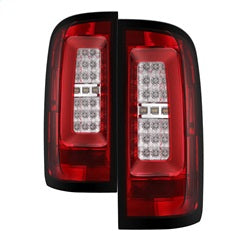 ( Spyder ) - LED Tail Lights - Red Clear