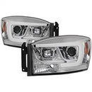 ( Spyder ) - Version 2 Projector Headlights - Light Bar DRL - Chrome