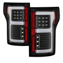 ( Spyder ) - Light Bar LED Tail Lights - Black