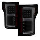 ( Spyder ) - Light Bar LED Tail Lights - Black Smoke