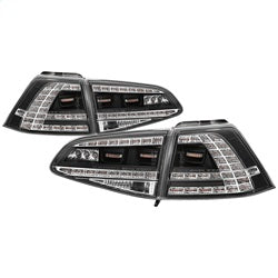 ( Spyder ) - LED Tail Lights - Black
