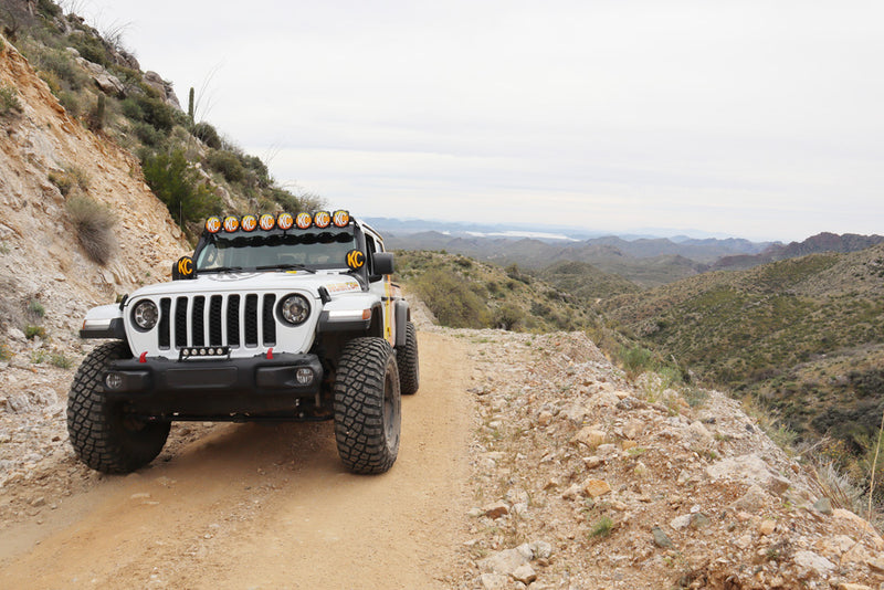 Cover; 6" Vinyl Black w/ Yelllow KC Soft (pr)