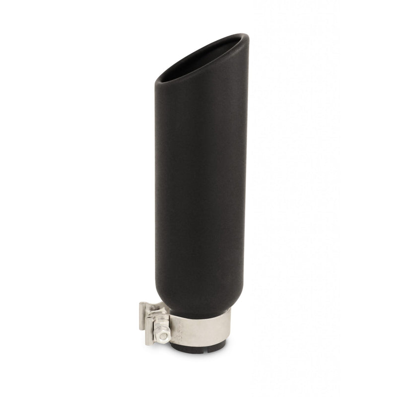 Go Rhino - GRT25414B - Black Powder Coated Stainless Steel Exhaust Tip