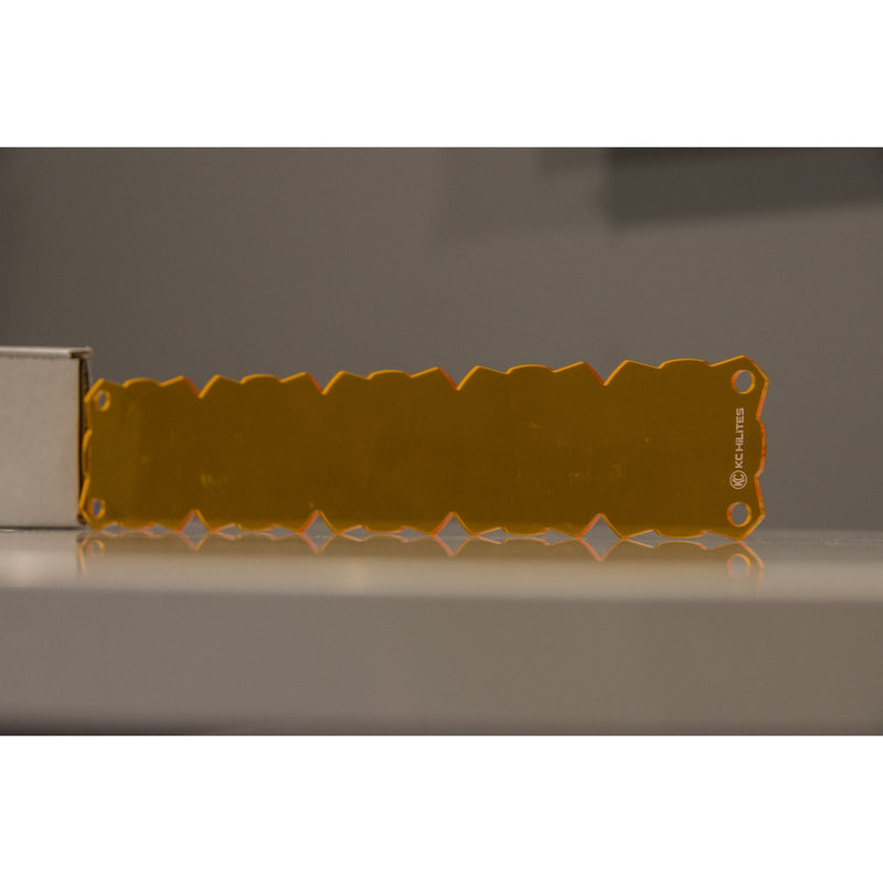 10" KC FLEX LED - Light Shield - Amber