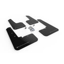 Rally Armor MF66-UR-BLK/SIL - 2020+ Subaru Outback - Black Mud Flap/Silver Logo