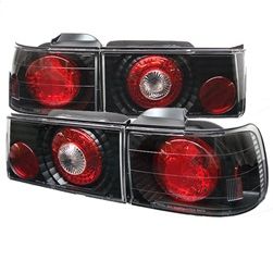 ( Spyder ) - Euro Style Tail Lights - Black