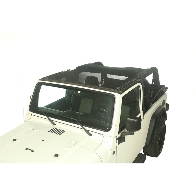 Eclipse Sun Shade Full Cover; 04-06 Jeep Wrangler LJ
