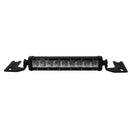 Go Rhino - 732020T - Jeep Wrangler JL & JLU Center Hood Mount 10in Single Row LED Bar