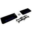 Rally Armor MF38-UR-BLK/BL - 2015-2016 Polaris Slingshot SL SL LE - Black Mud Flap/Blue Logo