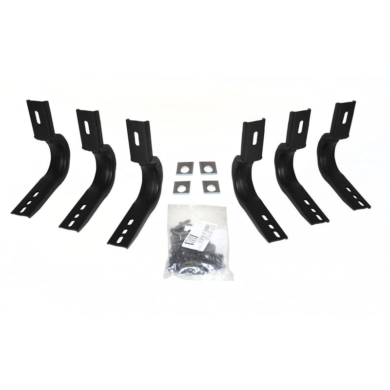 Go Rhino - 6840455 - Brackets for OE Xtreme Cab-Length SideSteps For Gasoline Vehicles (3 per side)