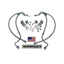 SUPERLIFT BRK HOSE FRT FD F250/350 SD 05-07 4''-8'' PR