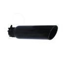 Go Rhino - GRT35614B - Black Powder Coated Stainless Steel Exhaust Tip