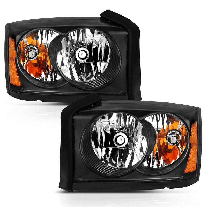 ANZO USA Crystal Headlight Set