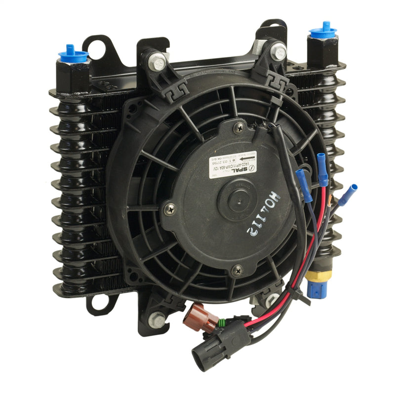 B&M 70298 Cooler Medium Hi Tek Cooling System with Fan 350 CFM Rating