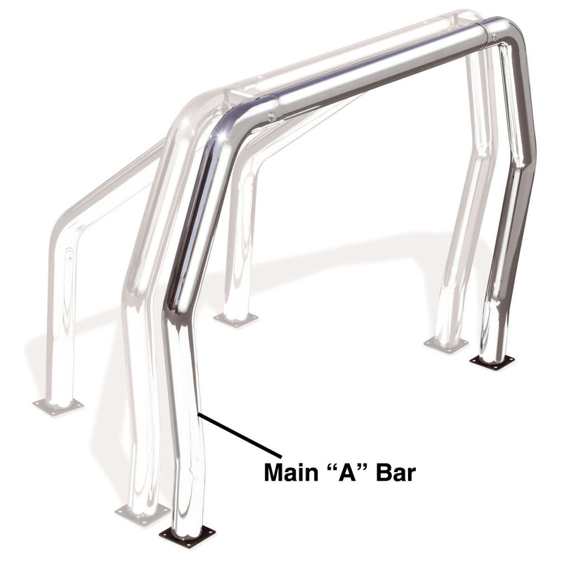 Go Rhino - 97001PS - Go Rhino! Bed Bars - inAin Additional Bar