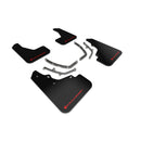Rally Armor MF61-UR-BLK/RD - 2019+ Mazda 3 Hatchback - Black Mud Flap/Red Logo