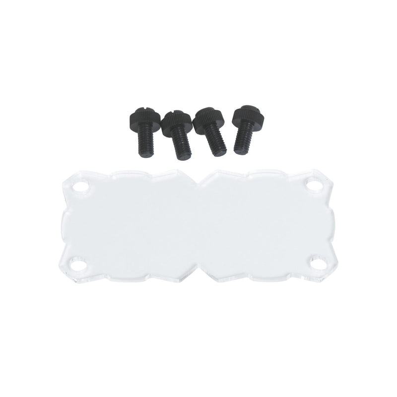 KC FLEX LED Dual - Light Shield - Clear