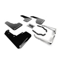 Rally Armor MF46-LTUR-BLK/WH - 2018-2019 Subaru Crosstrek Limited Premium Sport - Black Mud Flap/White Logo