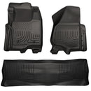 Front & 2nd Seat Floor Liners (Footwell Coverage)