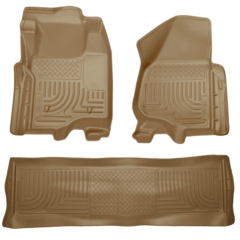 Front & 2nd Seat Floor Liners (Footwell Coverage)