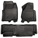 Front & 2nd Seat Floor Liners (Footwell Coverage)