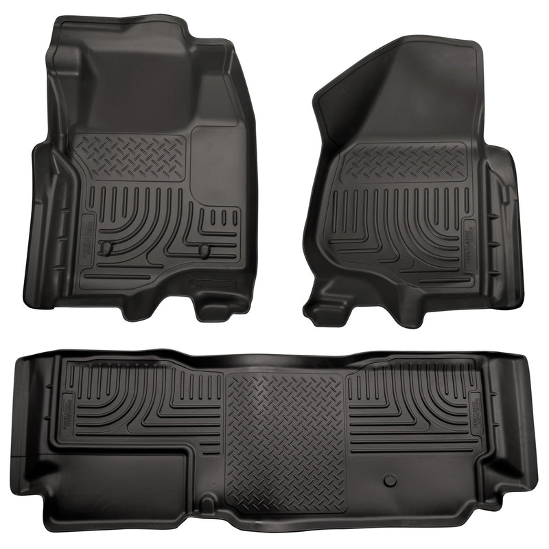 Front & 2nd Seat Floor Liners (Footwell Coverage)