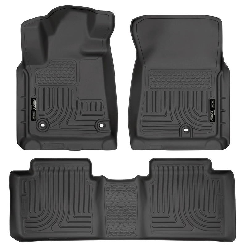 Front & 2nd Seat Floor Liners (Footwell Coverage)