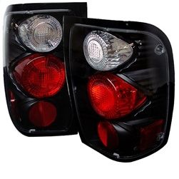 ( Spyder ) - Euro Style Tail Lights - Black