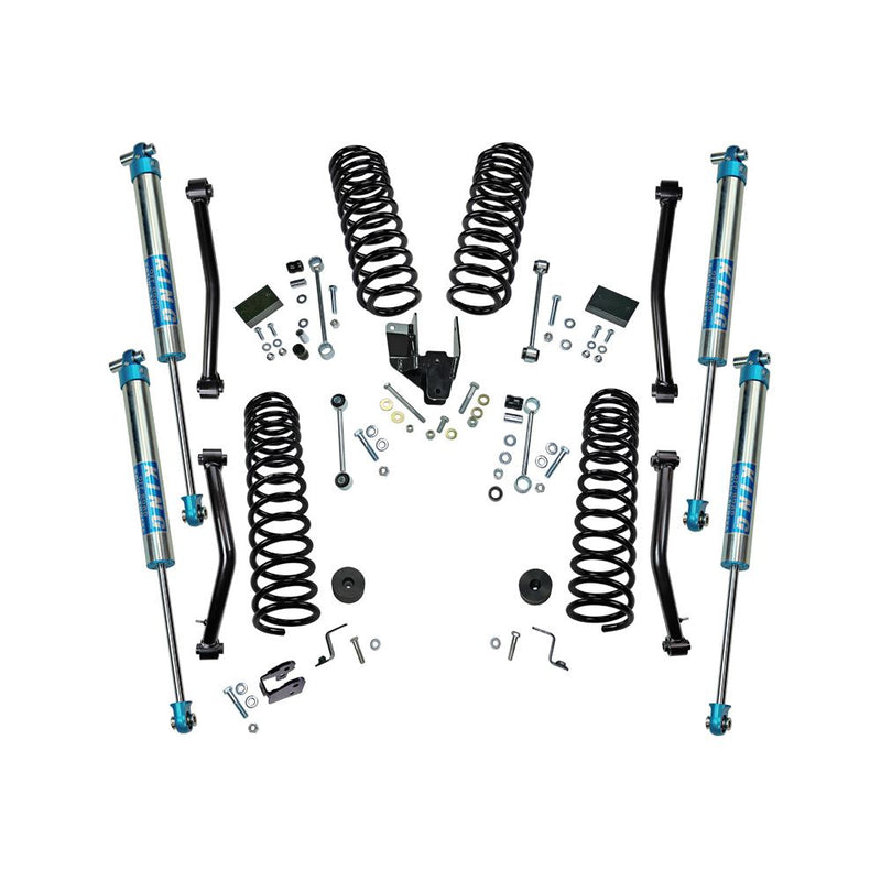 SUPERLIFT 4 Inch Dual Rate Coil Spring Lift Kit w/ KING Shocks