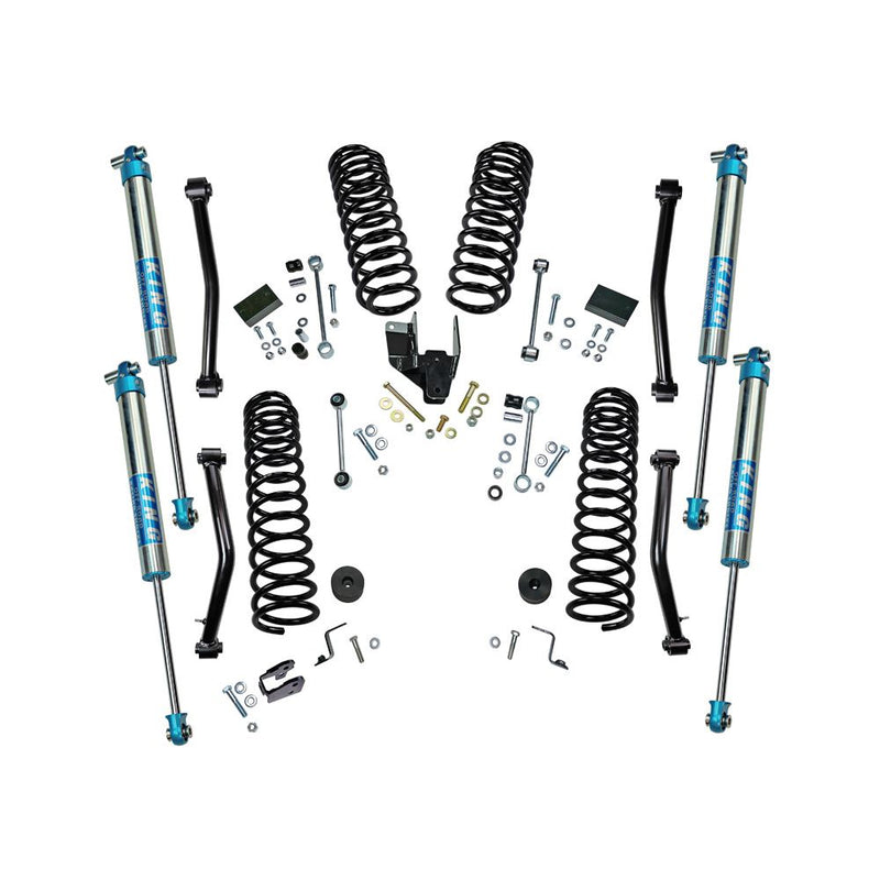 SUPERLIFT 4 Inch Dual Rate Coil Spring Lift Kit w/ KING Shocks